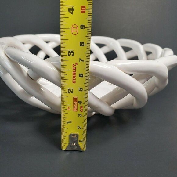 Modern Farmhouse Gorgeous 7" Braid Bread Basket - - Picture 7 of 7